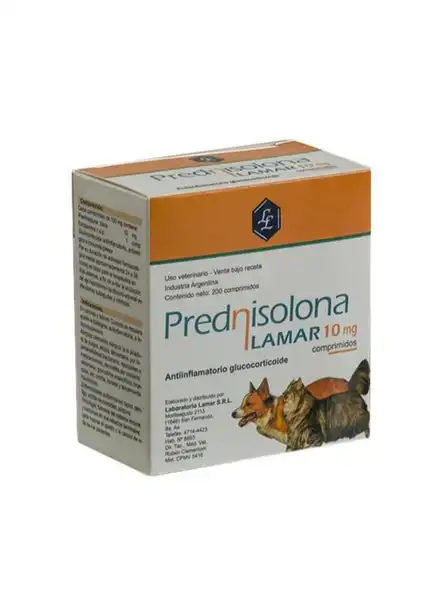 LAMAR PREDNISOLONA 10 MG X 200 COMP (21)