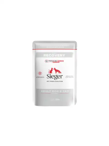 SIEGER RECOVERY DOG CAT POUCH 100GRS