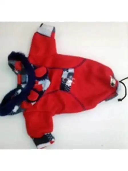 PER-ROS BUZO POLAR C/ CAPUCHA Y OREJITAS Nº2 30 CM.- 