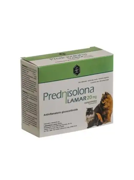 LAMAR PREDNISOLONA 20MG (BLISTER X 10 COMPR)