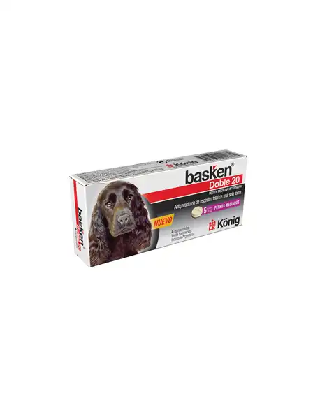KONIG BASKEN DOBLE 20 X 4 COMP