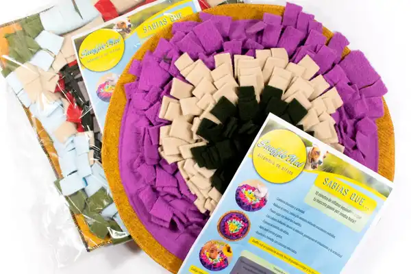 MODEL SNUFFLE MAT ALFOMBRA DE OLFATO CIRCULAR 40X40 CM 4001