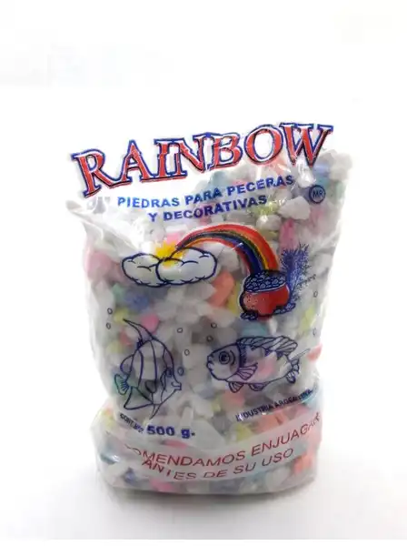 RAINBOW PIEDRA DECORATIVA MEZCLA CLARA - RAINBOW