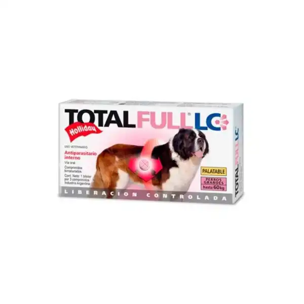 HOLLIDAY TOTAL FULL LC PERROS H/60 K X 3 COMP