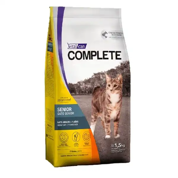 VITALCAN COMPLETE GATO SENIOR 7,5KG