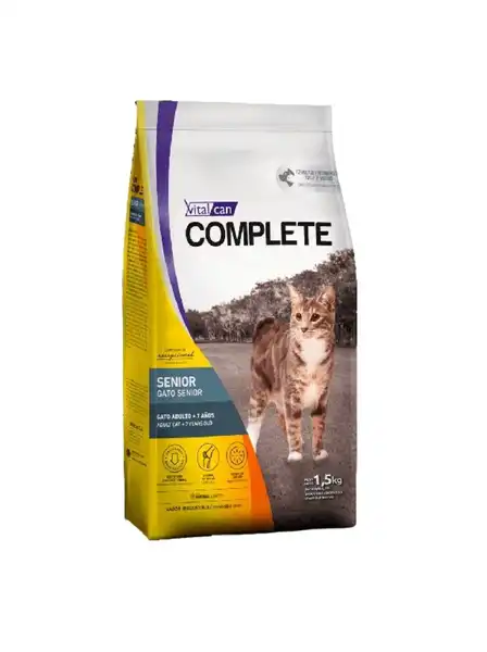 VITALCAN COMPLETE GATO SENIOR 7,5KG