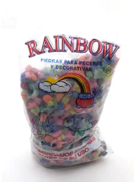 RAINBOW PIEDRA DECORATIVA MEZCLA OSCURA - RAINBOW