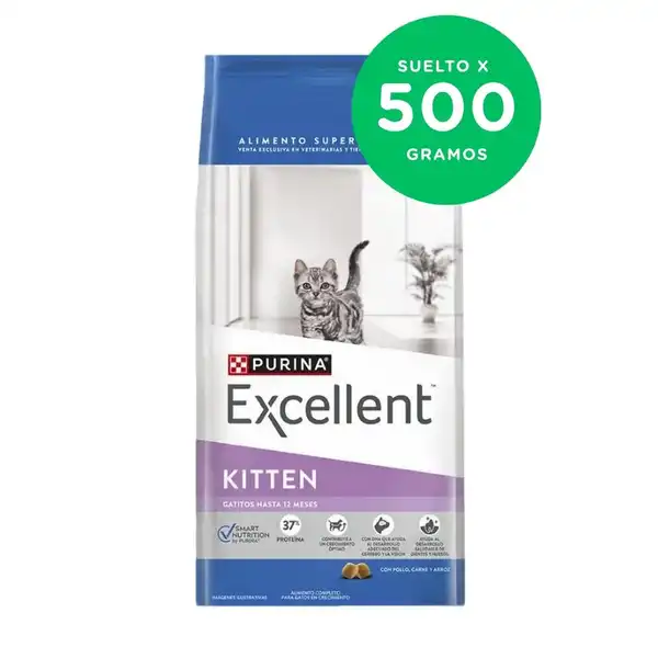 EXCELLENT KITTEN SMART 7.5KG (X 0,5KG SUELTO)
