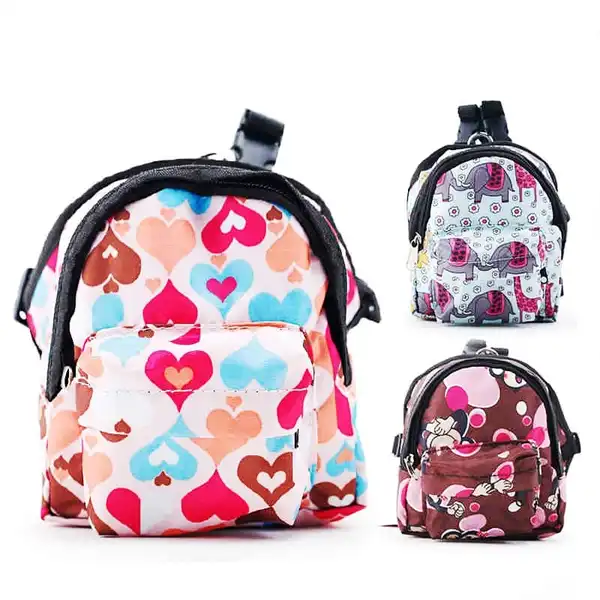 PER-ROS MOCHILA CON CORREA PARA PERROS TALLE L 