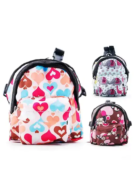 PER-ROS MOCHILA CON CORREA PARA PERROS TALLE L 