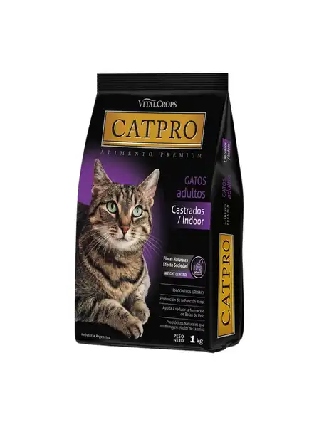 CATPRO GATOS CASTRADOS/INDOOR 3KG