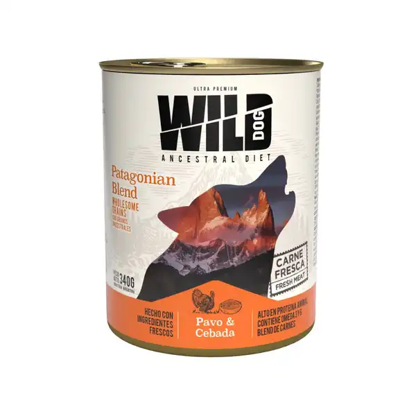 WILD PB PAVO & CEBADA X 340G