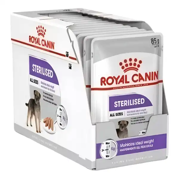 ROYAL STERILIZED POUCH 85GRS (CAJA X 12 UNIDADES)