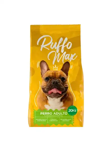 RUFFO MAX PERRO ADULTO X 20 KG