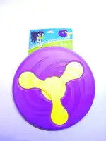 PER-ROS FREESBE VIOLETA 2 EN 1 JUGUETE/ COMEDERO