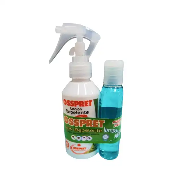 OSSPRET PACK REPELENTE LOC NEEM + SHAMPOO TRADICIONAL 70ML