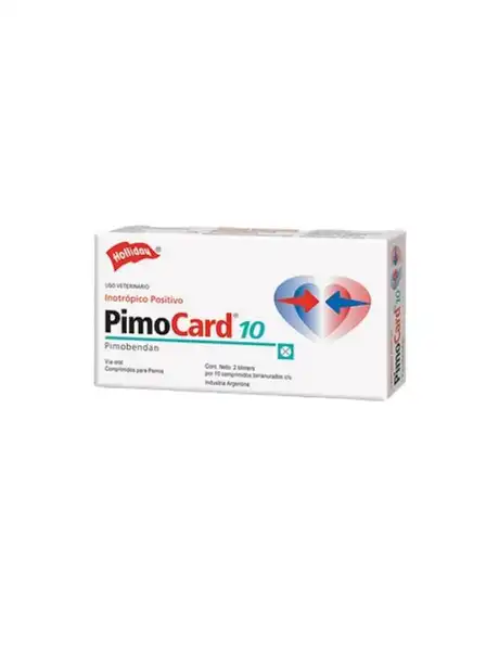 HOLLIDAY PIMOCARD 10 MG X 100 COMP (CAJA HOSP) BLISTER X 10COMP (E2)