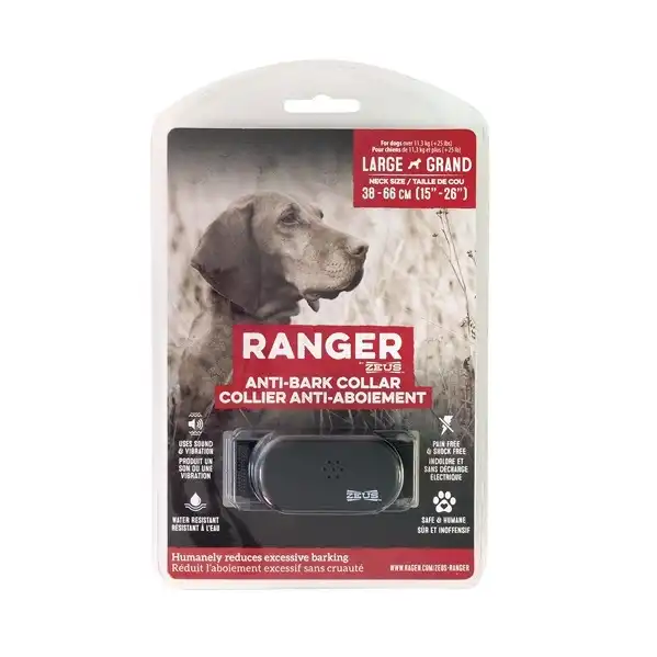 RANGER ZEUS COLLAR ANTILADRIDO LARGE