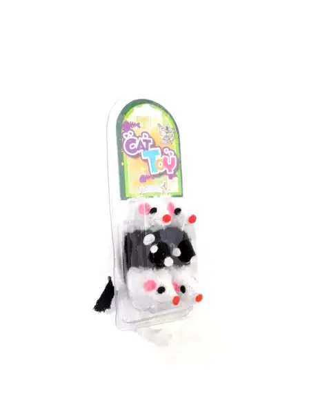 PER-ROS JUGUETE RATONCITO MINI PIEL 5CM X4UNID. - 