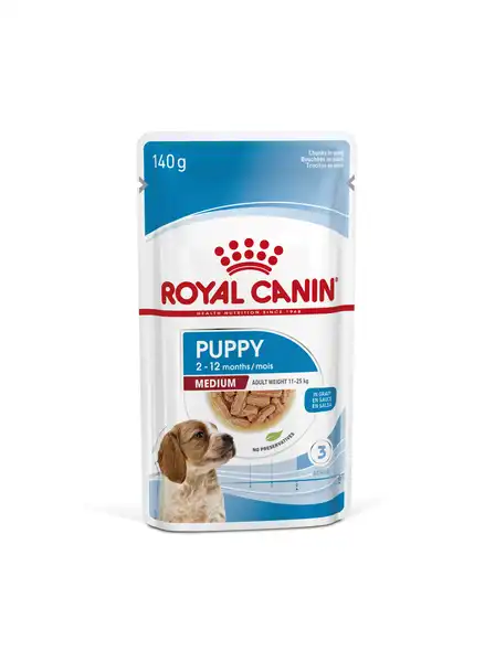 ROYAL MEDIUM PUPPY POUCH 140GR