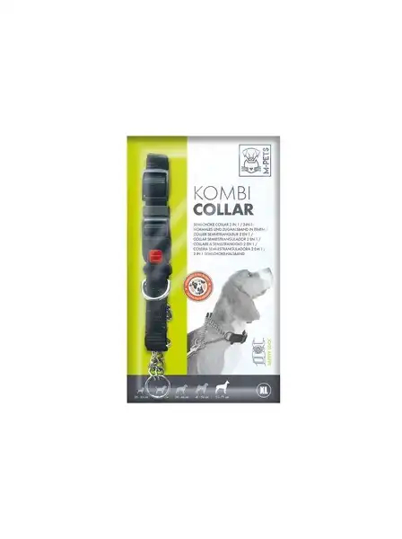 M-PETS KOMBI COLLAR SEMI CHOCKE - S