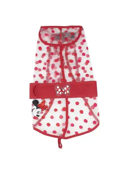 DISNEY IMPERMEABLE AJUSTABLE PARA PERRO S MINNIE