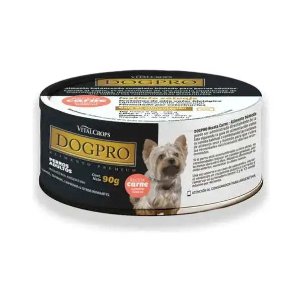 DOGPRO ADULTO LATA PERRO 90GR SABOR CARNE 