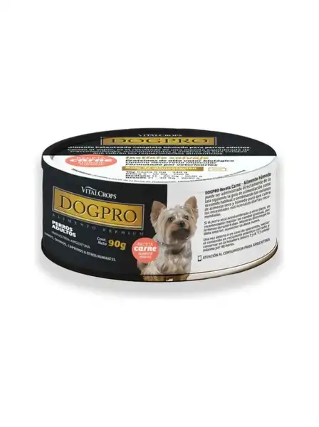 DOGPRO ADULTO LATA PERRO 90GR SABOR CARNE 