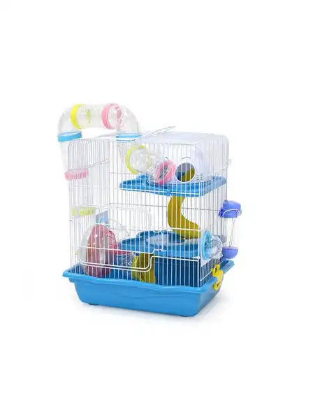 MILLEX HAMSTERA C/TUBOS 2 PISOS 36*27*41