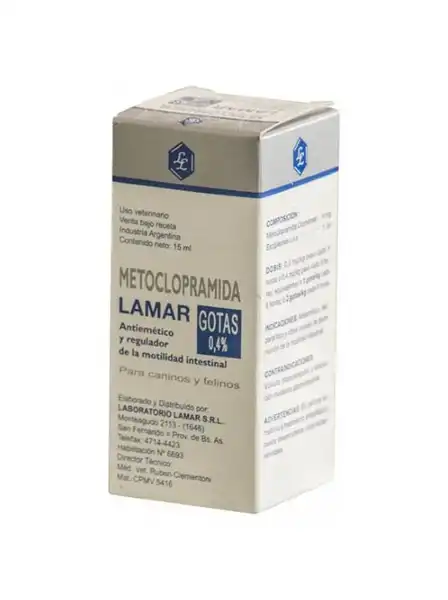 LAMAR METOCLOPRAMIDA GOTAS X 15 CC