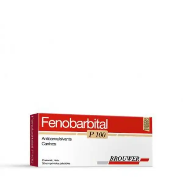 BROUWER FENOBARBITAL P-100 X 30 COMP. 