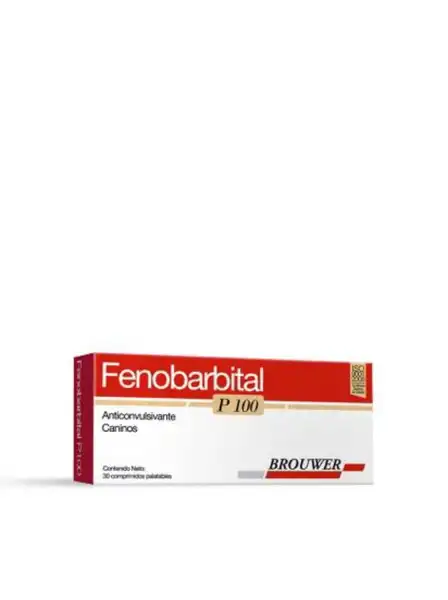 BROUWER FENOBARBITAL P-100 X 30 COMP. 