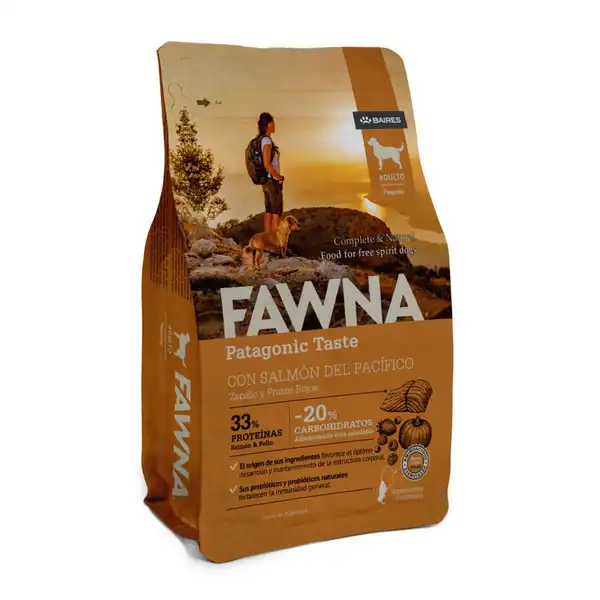 FAWNA ADULTO MORDIDA PEQUEÑA 7,5KG + 1KG DE REGALO 