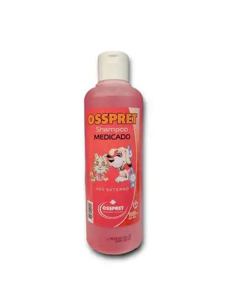 OSSPRET SHAMPOO MEDICADO HIPOALERGENICO 1000 CM3.