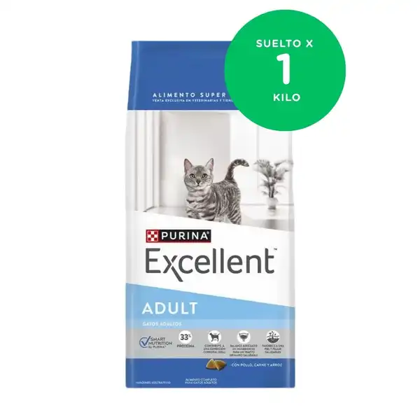 EXCELLENT ADULT CAT SMART 15KG (X KG SUELTO)