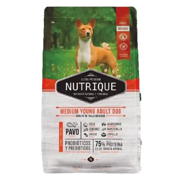 NUTRIQUE MEDIUM YOUNG ADULT DOG 3KG