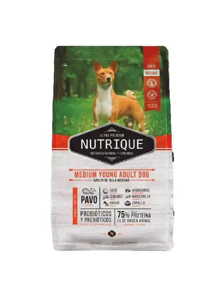 NUTRIQUE MEDIUM YOUNG ADULT DOG 3KG