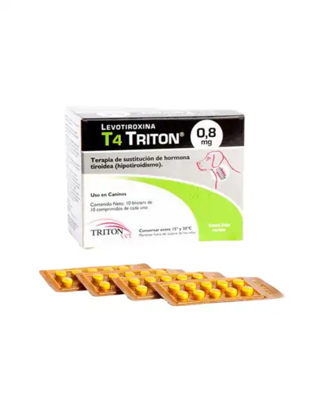 TRITON T 4 0.8 MG X 100 COMP.