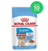 ROYAL MEDIUM PUPPY POUCH 140GR (CAJA X 10)