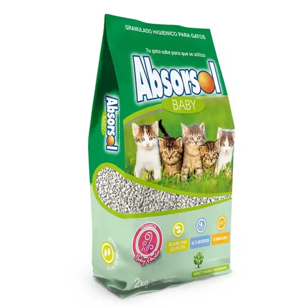 ABSORSOL ABSORSOL BABY 6 UNIDADES X 2 KG