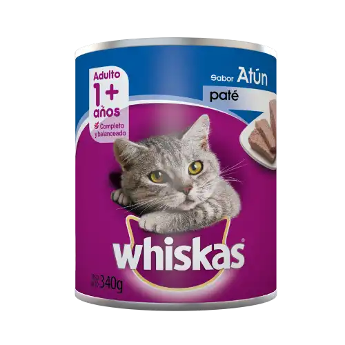 WHISKAS LATA ATUN 340GRS