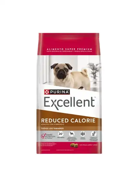EXCELLENT REDUCED CALORIE DOG SMART 3KG
