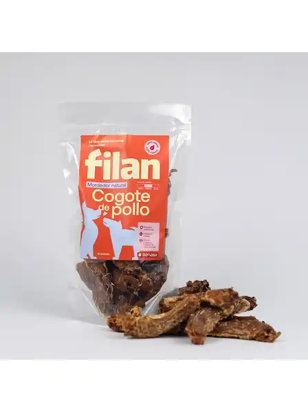 FILAN COGOTE DE POLLO FILAN (PAQUETE X 10 UNIDADES)