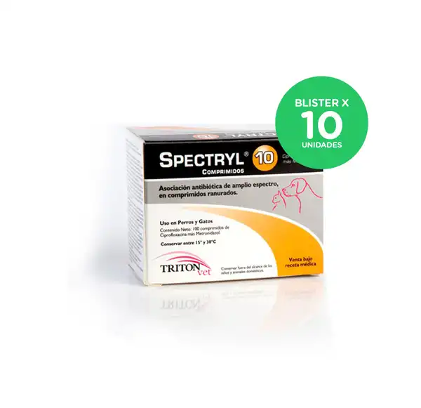 TRITON SPECTRYL 10  (BLISTER X 10 COMP)