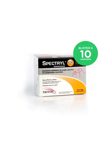 TRITON SPECTRYL 10  (BLISTER X 10 COMP)