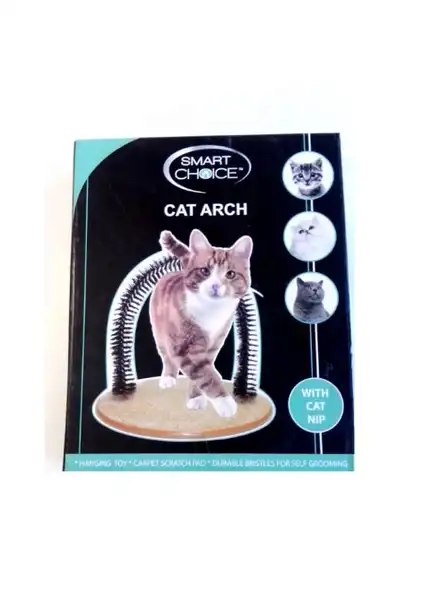 PER-ROS ARCO CON RASCADOR PARA GATOS  - 