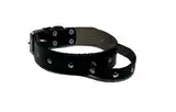 KIPPER COLLAR DE CUERO CON TACHAS C/MANIJA Nº7 