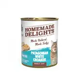 HOMEMADE DELIGHTS WHITE CROAKER ADULT CAT X 340 GR. EO