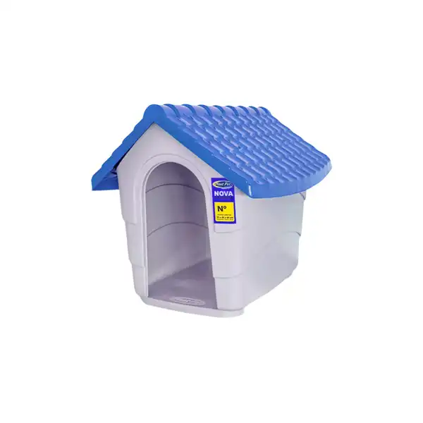 UNION PET  CASA N° 4 AZUL - 82X70X70 CM
