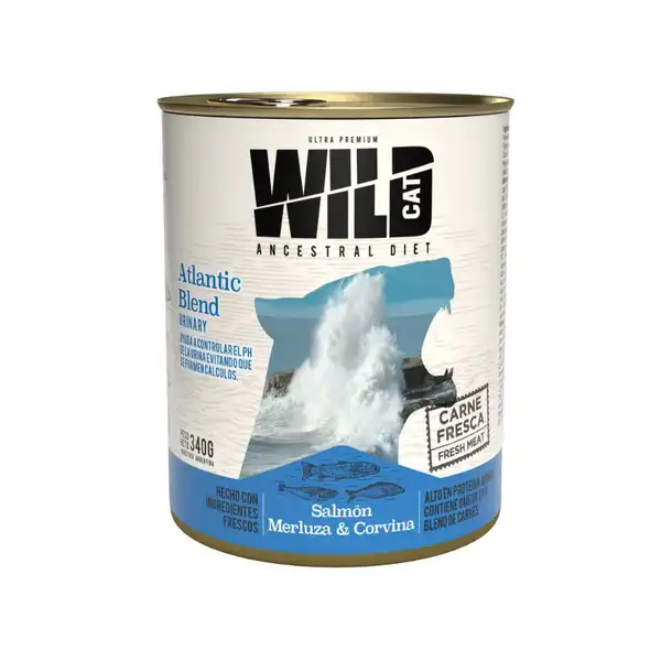WILD URINARY -  SALMÓN,MERLUZA Y CORVINA X 340